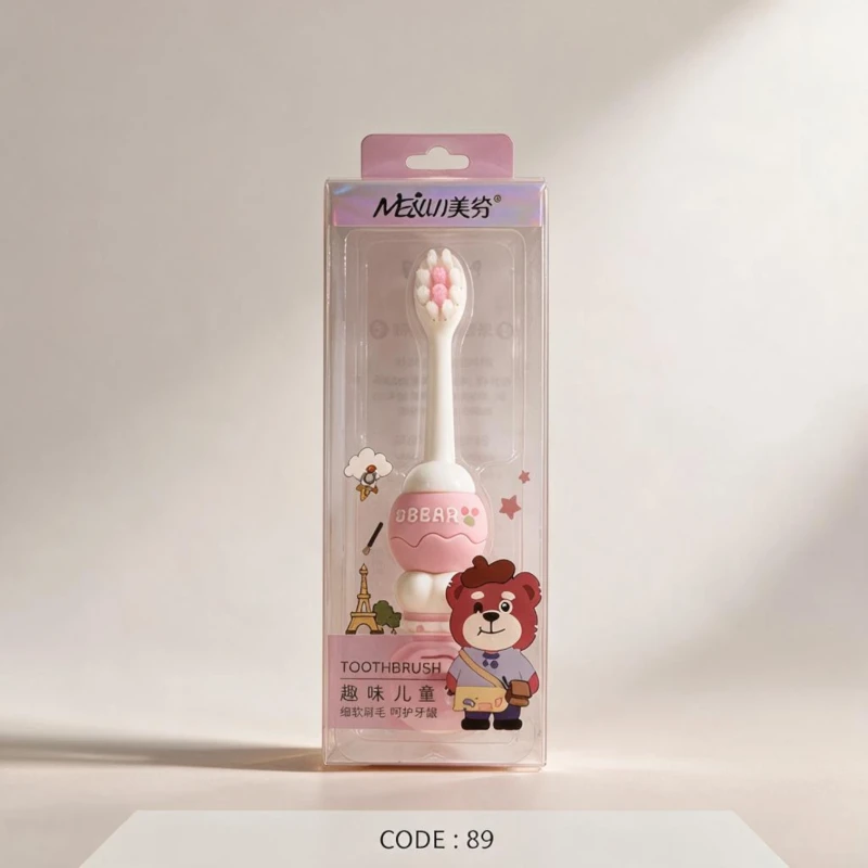فرشاة أسنان أطفال MEIXU بشعيرات ناعمة – code: 89