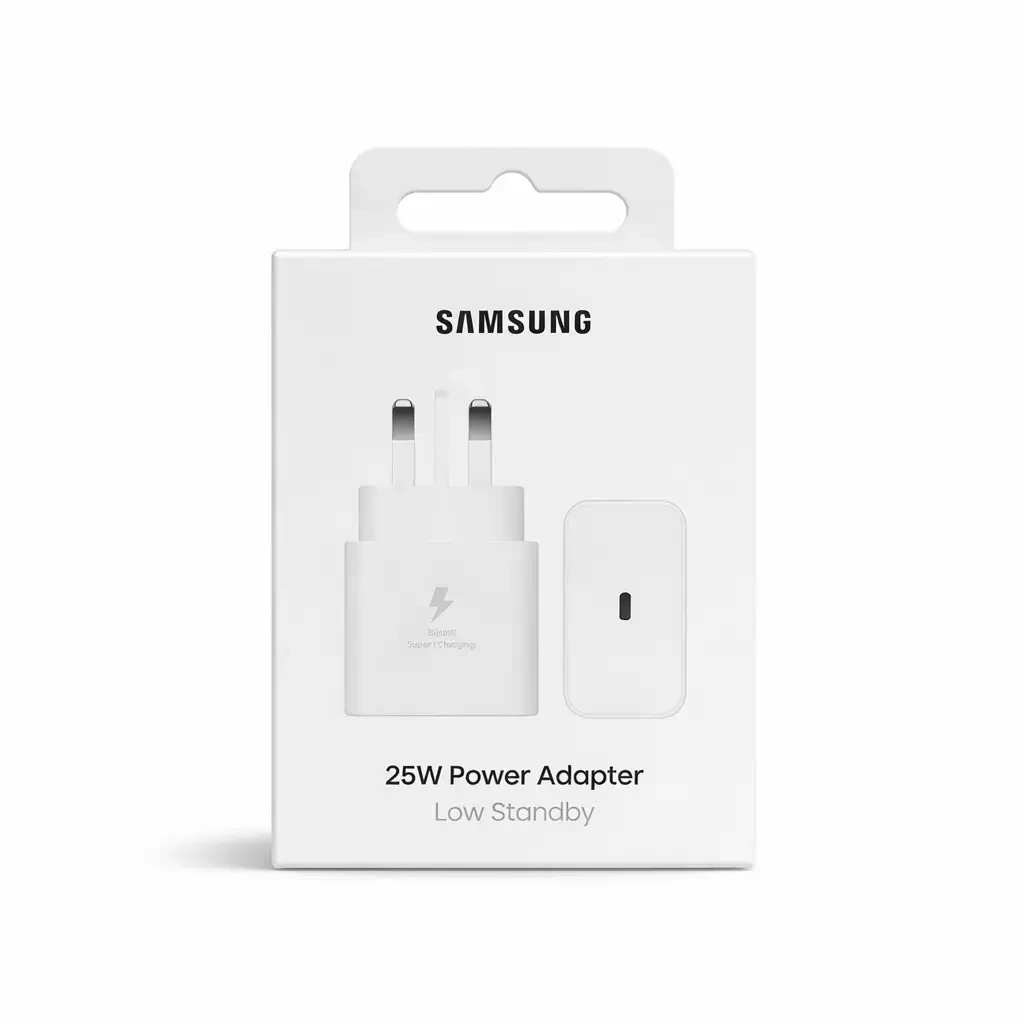 شاحن سامسونج أصلي 25 واط USB-C سريع الشحن