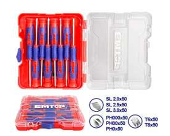 8 Pcs precision  screwdriver set-مجموعة مفك 8 قطع