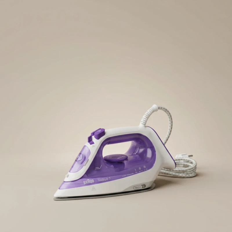 مكواة بخار براون TexStyle 3 SI3042VI بقدرة 2350 واط وتقنية FreeGlide 3D