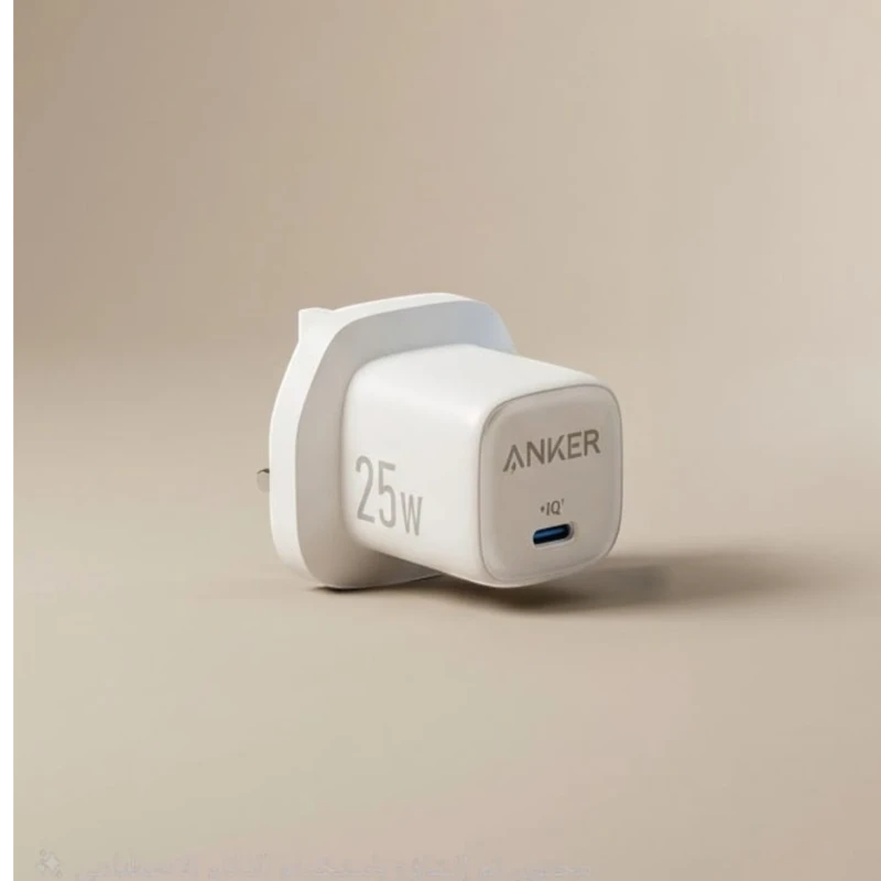 شاحن حائط Anker بقدرة 25 واط سريع ومدمج