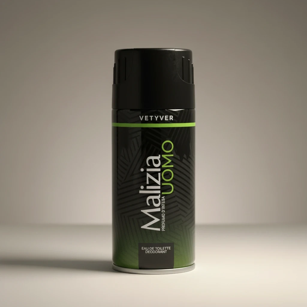بخاخ مزيل العرق Malizia Uomo Vetyver للرجال 150ml
